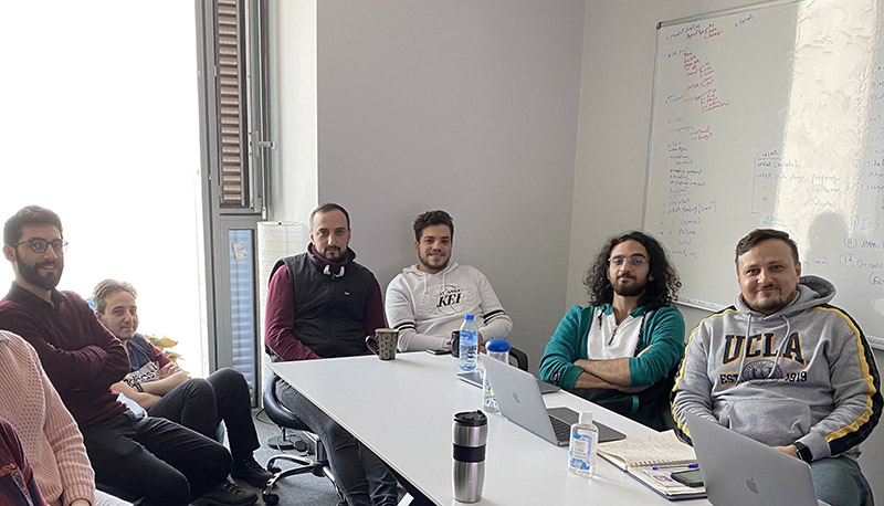 Multicaret team members: Mohamed Kawsara, Suheyl Kawsara, Wael Khalifa, Karim Alomar, Ghaith Alhasan